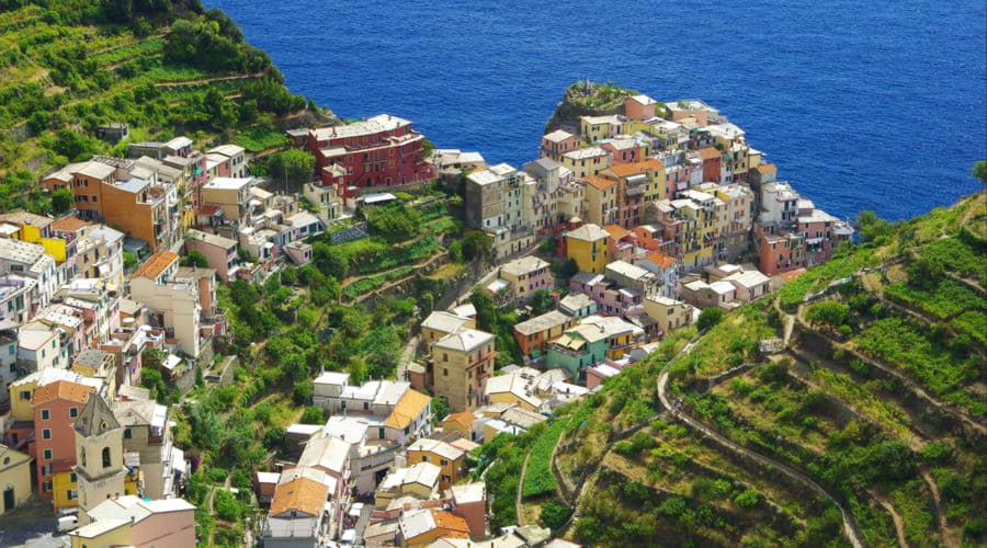 Quais são as escolhas de veículos mais populares em Manarola?